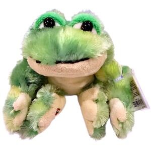 Retired Ganz Webkinz Tie Dye Frog HM162 NWT with Sealed Unused Code 10" Plush 08